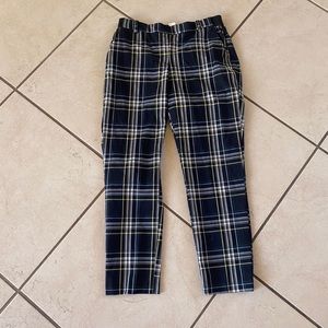 H&M women’s plaid pants